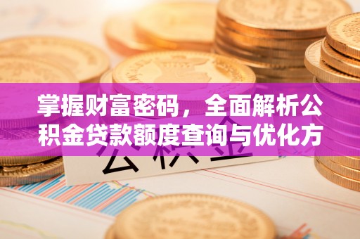 凤岗掌握财富密码，全面解析公积金贷款额度查询与优化方案