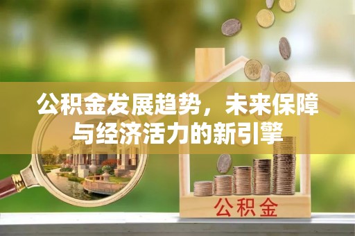 凤岗公积金发展趋势，未来保障与经济活力的新引擎