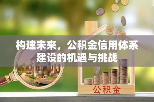 凤岗构建未来，公积金信用体系建设的机遇与挑战