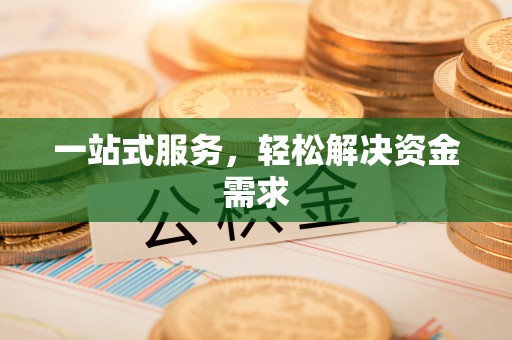 凤岗一站式服务，轻松解决资金需求